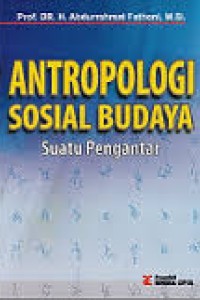 Antropologi Sosial Budaya: suatu pengantar