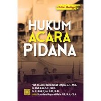 Hukum Acara Pidana