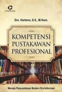 Kompetensi Pustakawan Profesional