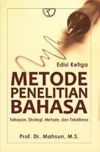 Metode Penelitian Bahasa