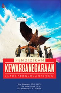 Pendidikan Kewarganegaraan untuk Perguruan Tinggi