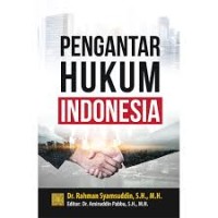 Pengantar Hukum Indonesia