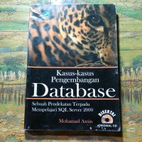 Kasus-Kasus Pengembangan Database