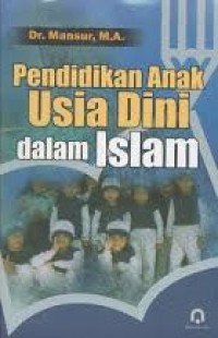 Pendidikan Anak Usia Dini dalam Islam