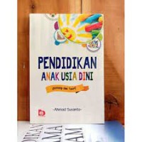 Pendidikan Anak Usia Dini: konsep dan teori