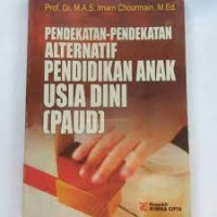 Pendekatan-pendekatan Alternatif Pendidikan Anak Usia Dini (PAUD)