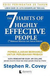 The 7 Habits Of Highly Effective People : 7 Kebiasaan Manusia yang Sangat Efektif